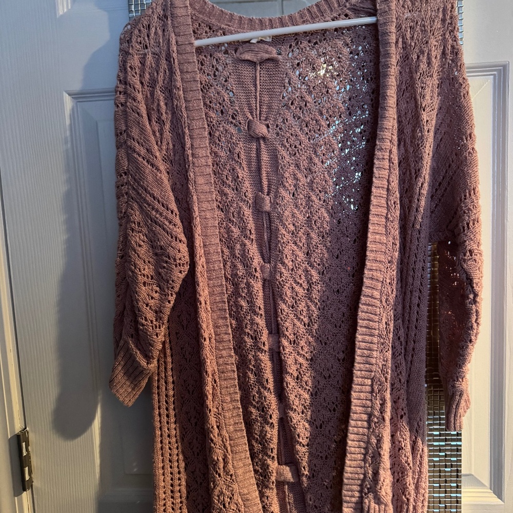 Maurices Open Front Cardigan
